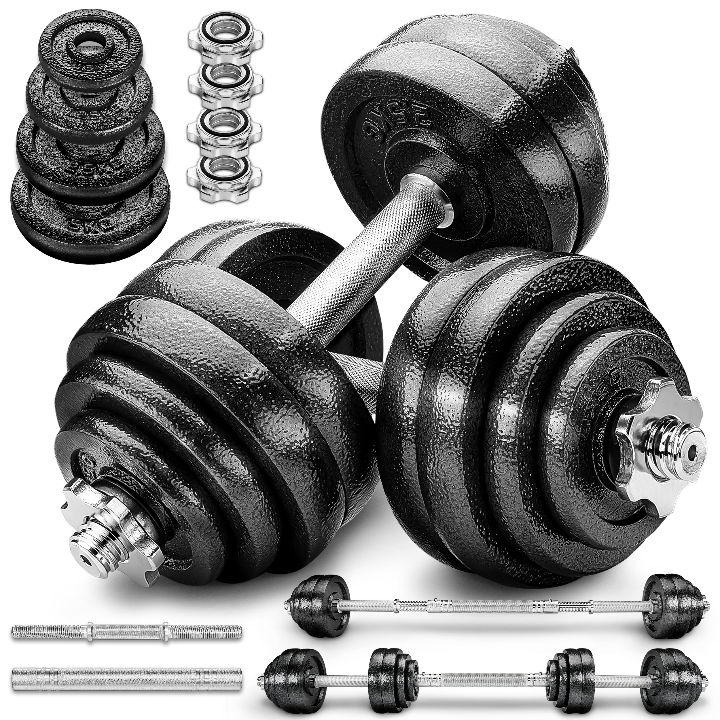 RE:SPORT® 2-in-1 halterset 15 - 60 kg