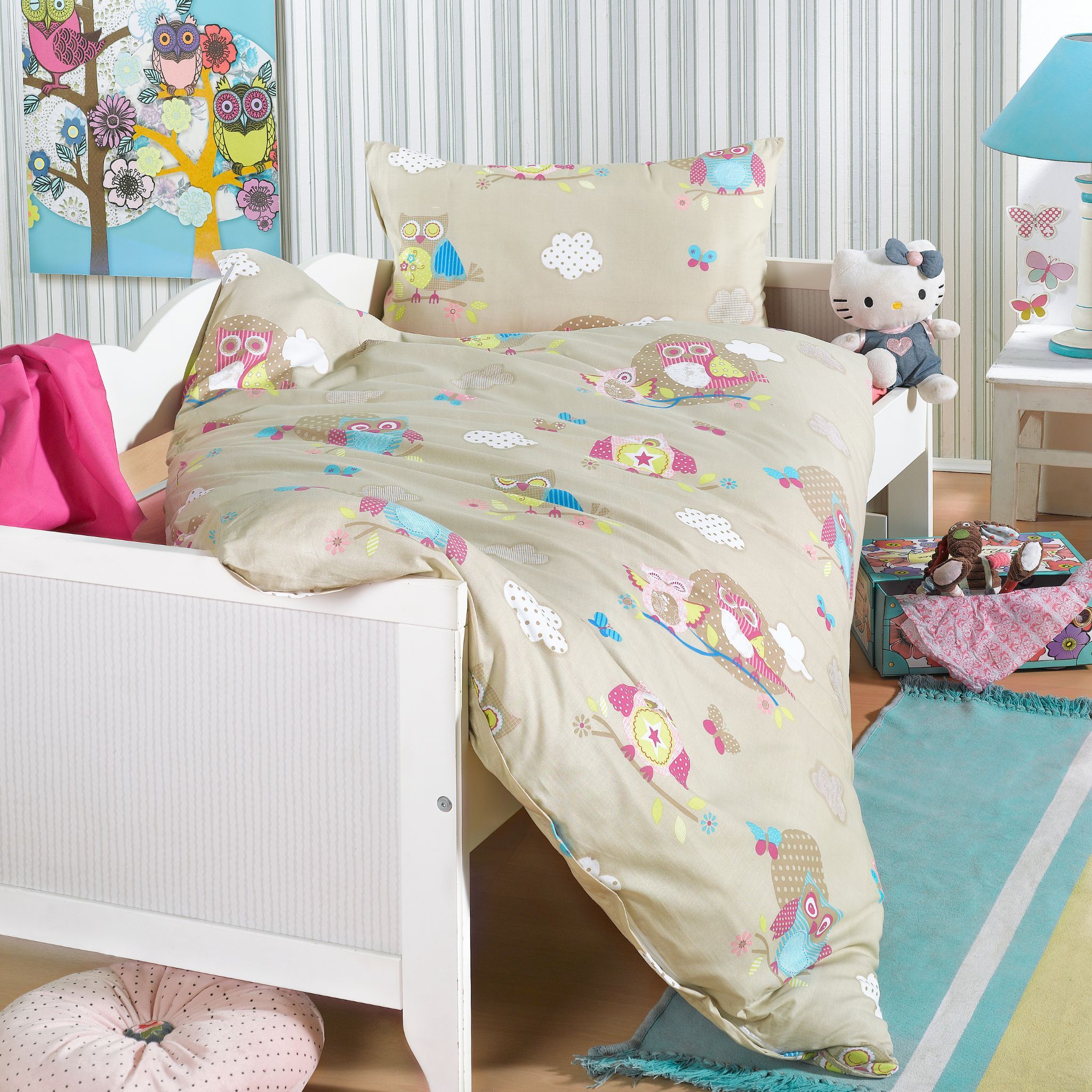 Image of Children's Bedding For Children's Beds 100x135 - 100% Cotton - Zipper Closure - Designs For Boys And Girls