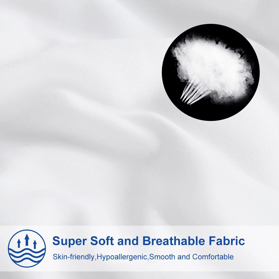 Feels Like Down Hotel Quality DUVET QUILT 13.5 & 15 Tog | Super Soft Microfiber Covered Filled with Hollow Fiber - Best for Winter - Machine Washable - Warm and Cozy All Sizes UK.