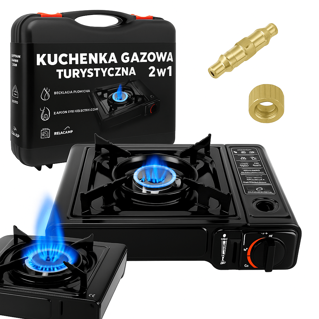 TEMU Gas Stove Portable With Case On Cartridge