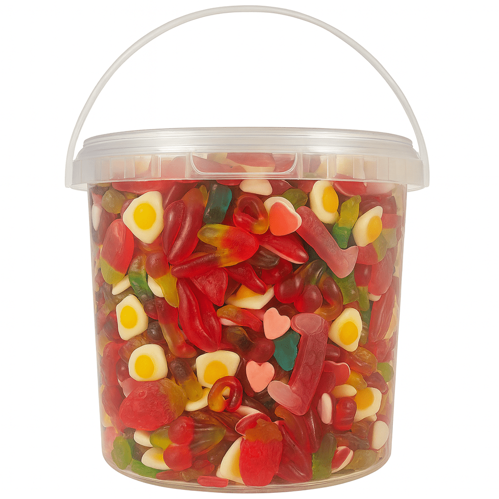 500g Jelly Sweet Mix Tub | Exploded Sweets | Fruity Pick & Mix Tub for Sharing, Parties & Gifting