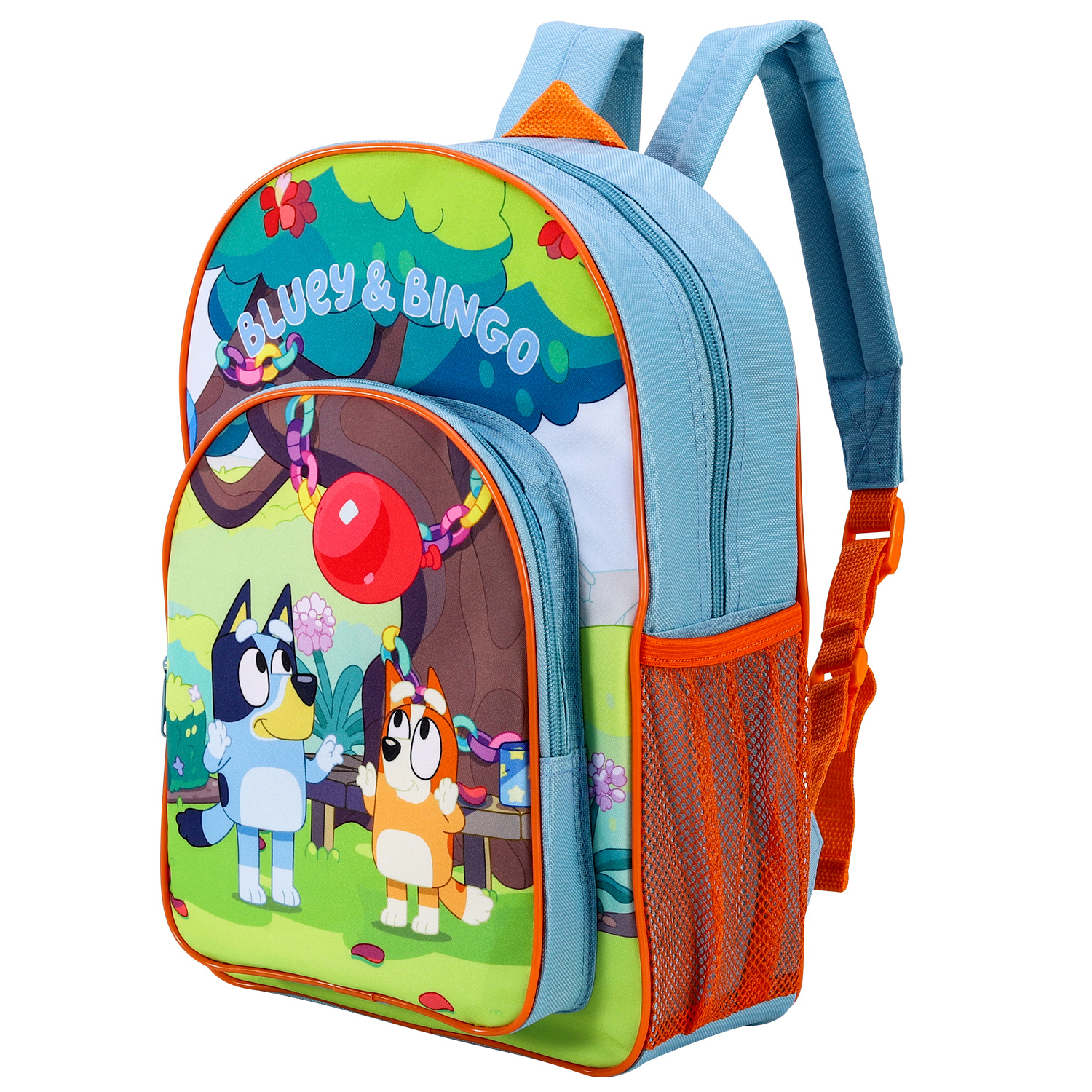 TEMU Kids Childrens Premium Backpack School Rucksack Travel Bag With Side Mesh Pocket And Front Zipped Pocket