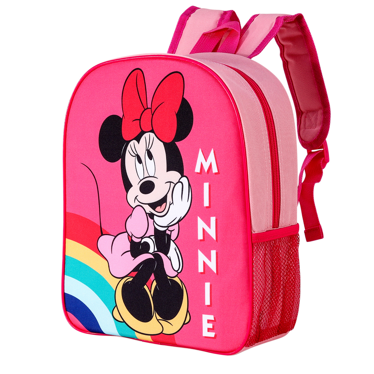 TEMU Mouse Kids Childrens Backpack School Rucksack Travel Bag Boys Girls With Side Mesh Pocket