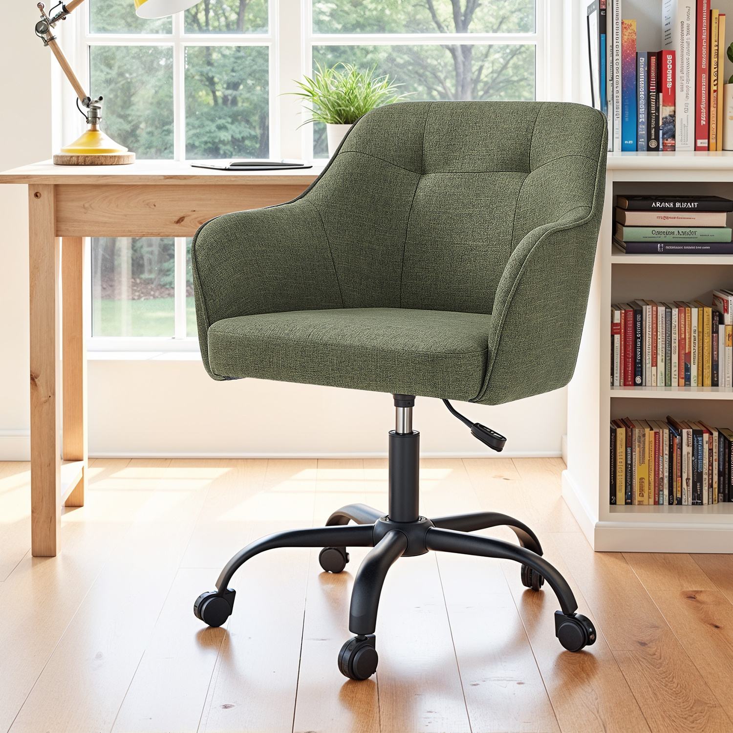 Image of Office Chair, Swivel Chair, Desk Chair, Height-adjustable, For Home Office, Bedroom