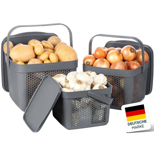 storage basket with lid 3 piece set large storage box toy basket laundry basket shelf basket bathroom storage organization easter basket storage containers