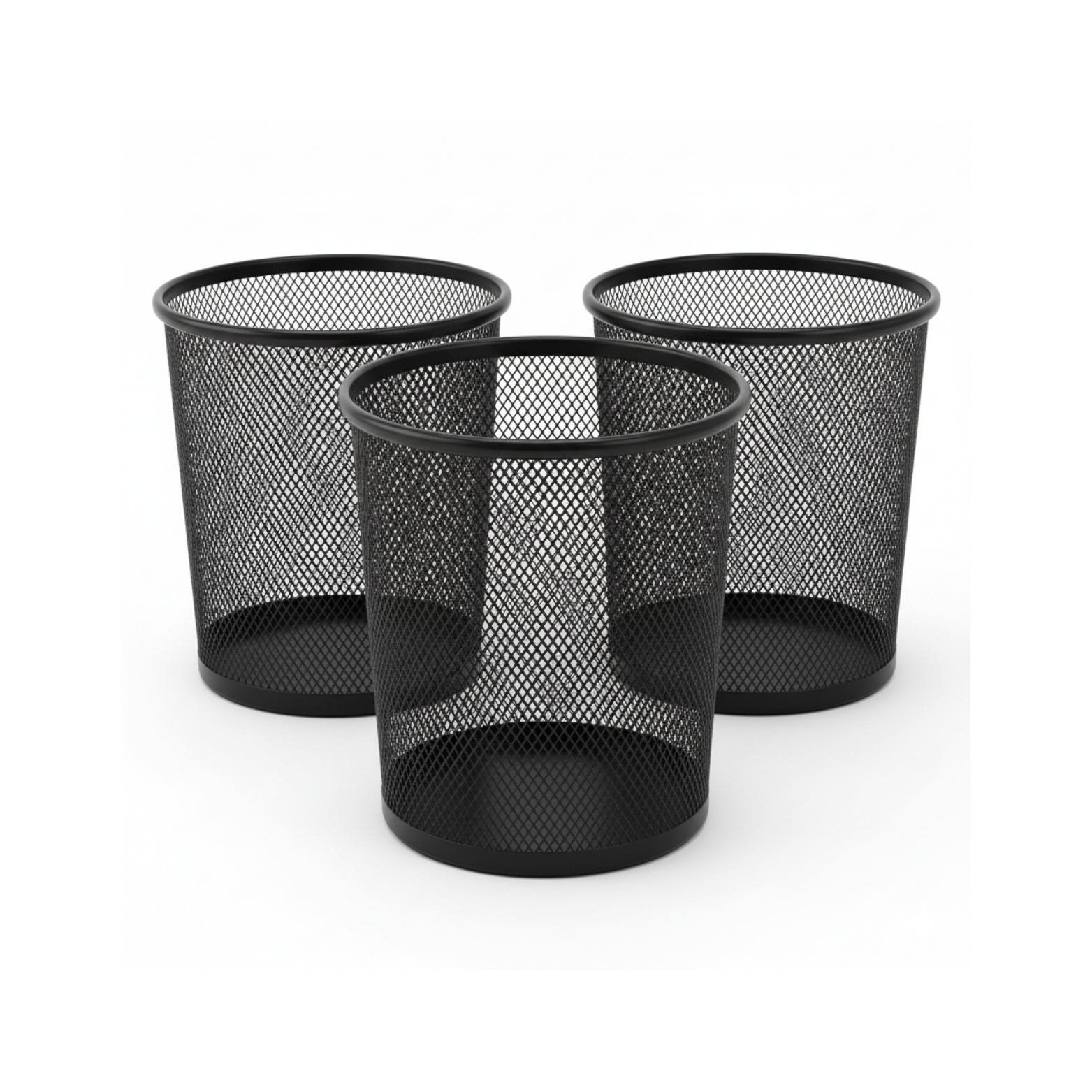 E-shop 3x Papierkorb Papier Mülleimer 20 Liter