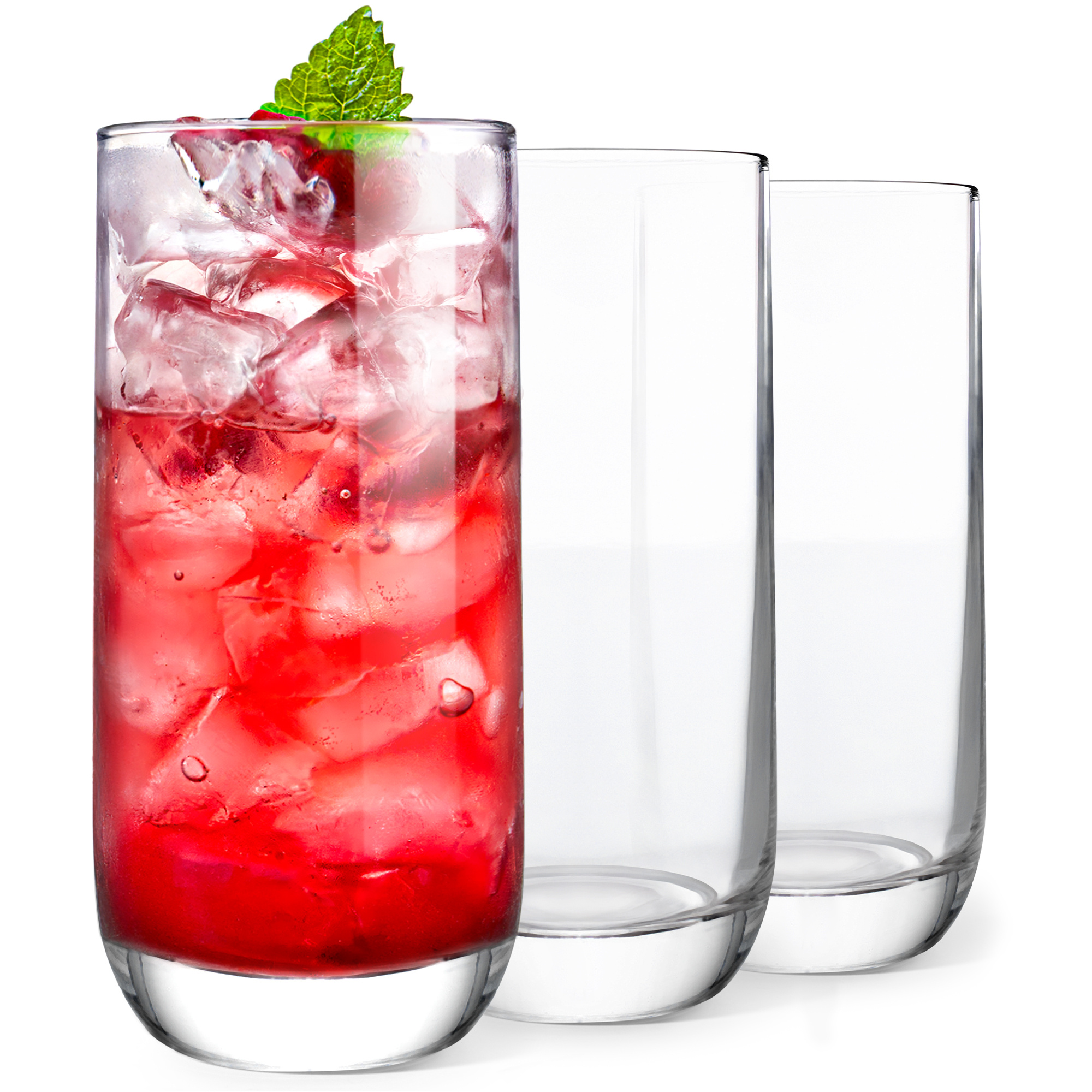Image of Elegant Ml - , 6pcs Or 12pcs Drinking Set Made Of High-quality - Versatile, Dishwasher- Glasses, Juice Glasses & Whiskey Glasses With A , , Long-lasting & Stylish For Everyday And Special Occasions.