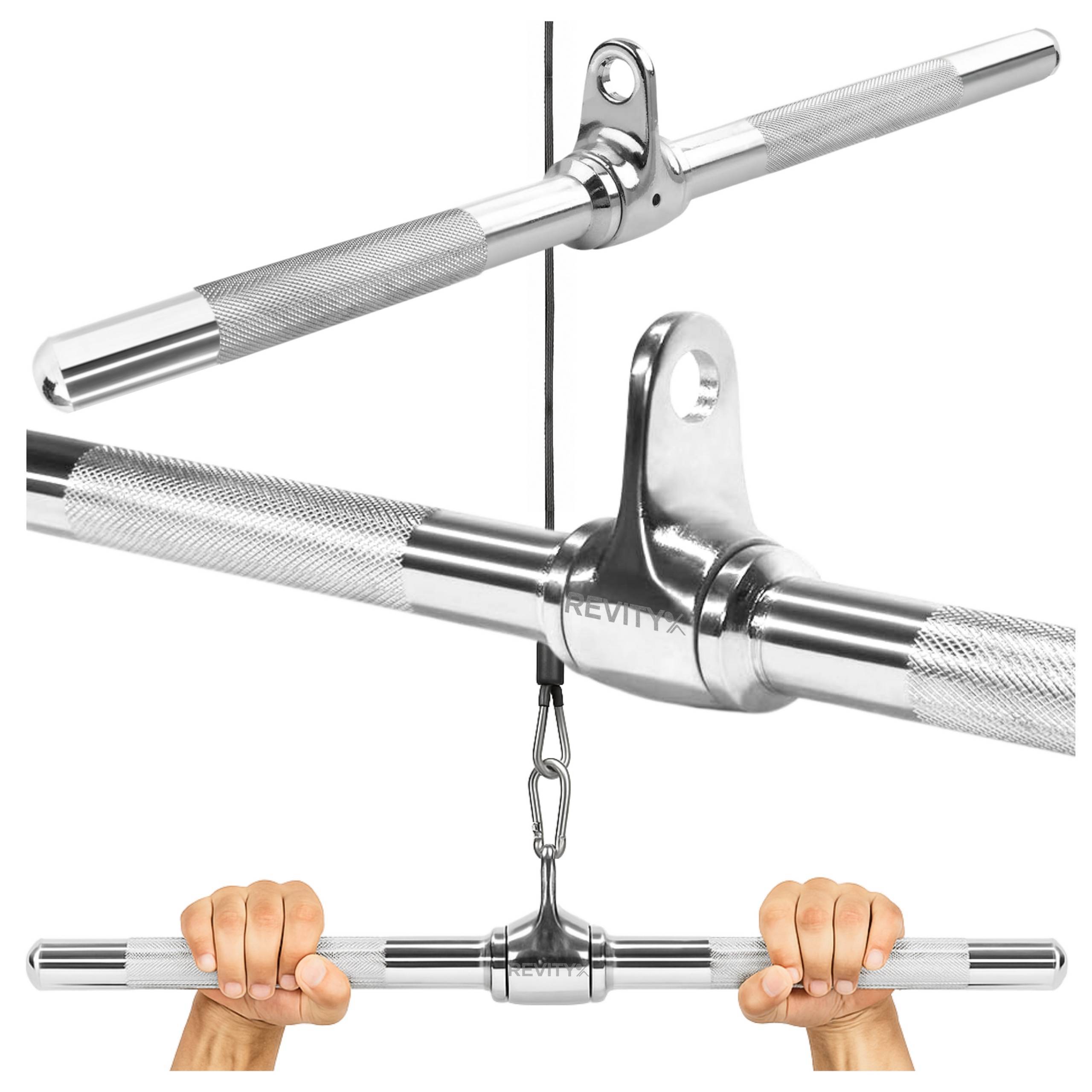 Straight Bar, Biceps/triceps Grip For Strength Training, 51 Cm