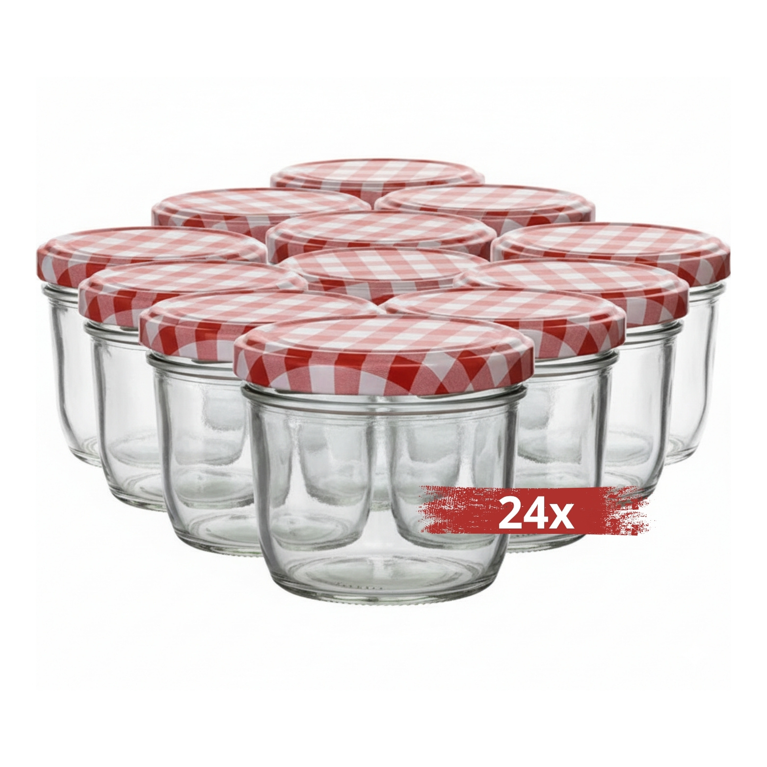 24 Jam Jars, 230 Ml Marmalade Jars