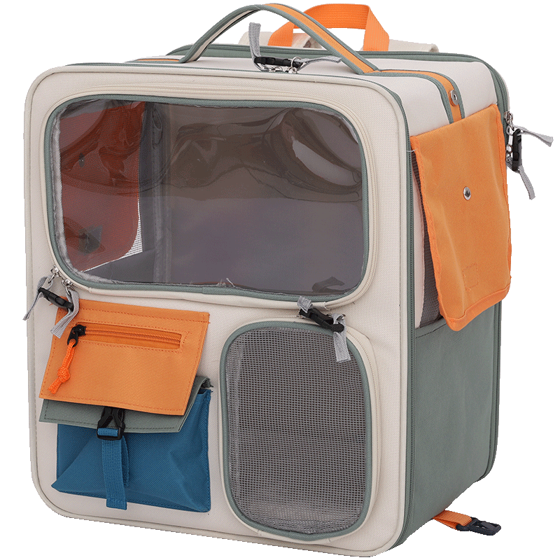 Image of Pet Backpack With Breathable Mesh – Breathable, Safe, And Comfortable