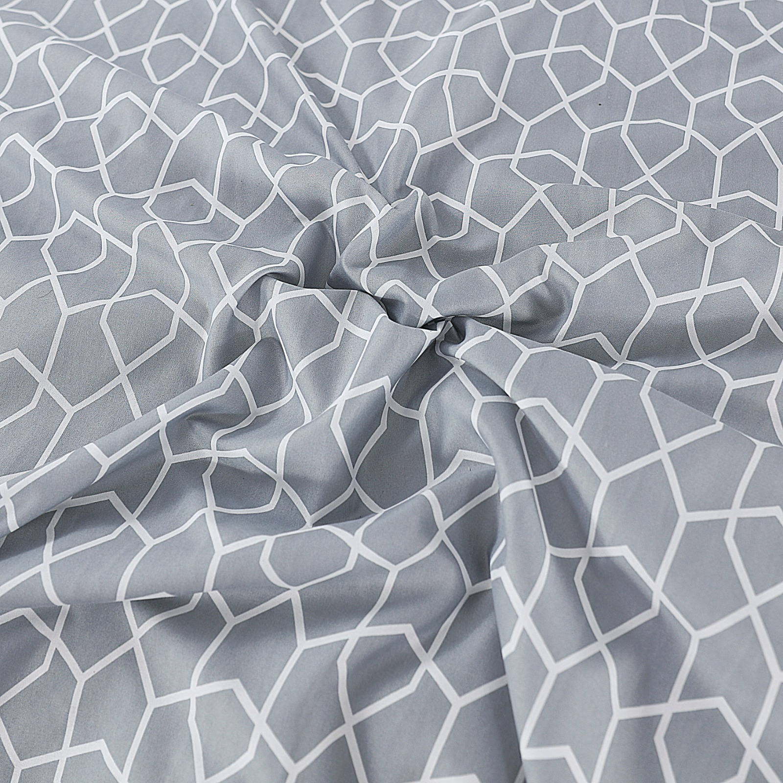 Adam Home 4pcs Printed MF Duvet Sets Complete Bed Set Unique Bedding Sets Printed Bed Set Microfiber Ultra Soft and Non-Allergenic Bedding Duvet Cover Set with Pillow cases