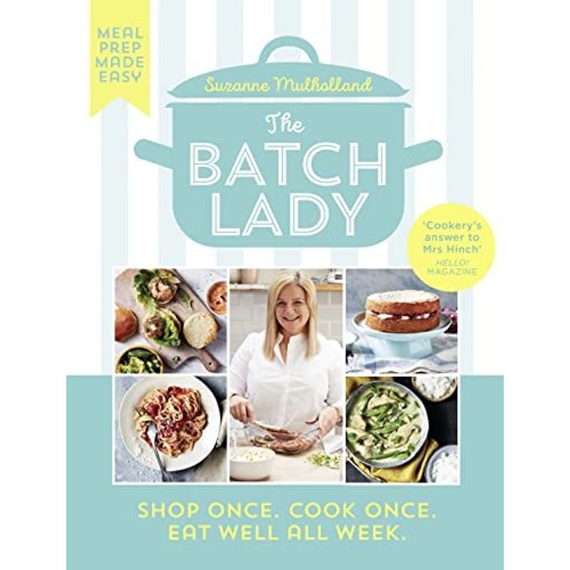 TEMU The Batch Lady Cookbook: Best-selling Guide By Suzanne Mulholland For Batch Cooking, Meal Prep, Healthy Recipes, Easy Meals & Family Dinners