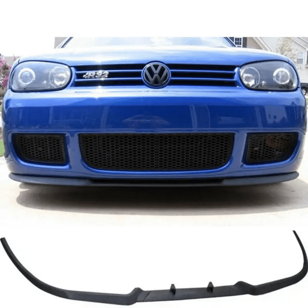 Universal Front Bumper Lip Diffuser For Vw Golf R32 Mk4 R Style | Spoiler Lip | Sporty Exterior Accessory