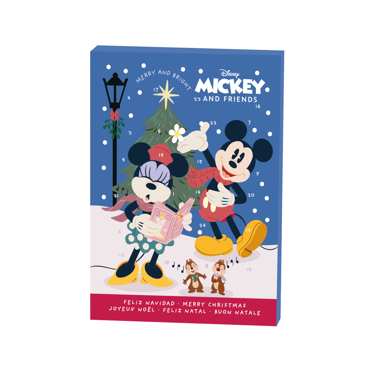 Image of Wawi Advent Calendar Mickey And Milk Chocolate 75g
