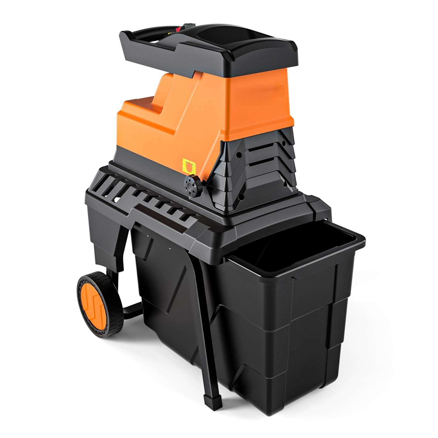 E-shop DOVAMAN Holzmulcher, 2800W Bürstenloser Motor mit 400Nm Drehmoment, Leiser Betrieb, 8-Zahn Stahl-Rollerblatt, Einstellbarer Schneideabstand,