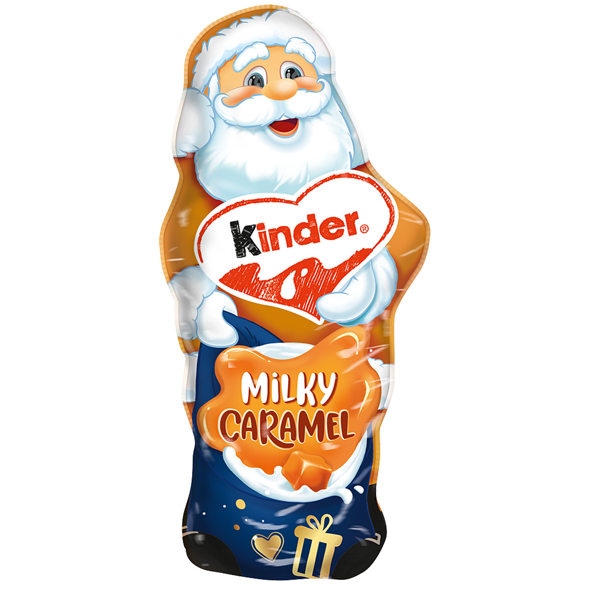 Image of Children's Chocolate Christmas Man Milky Caramel Hollow Figure 110g