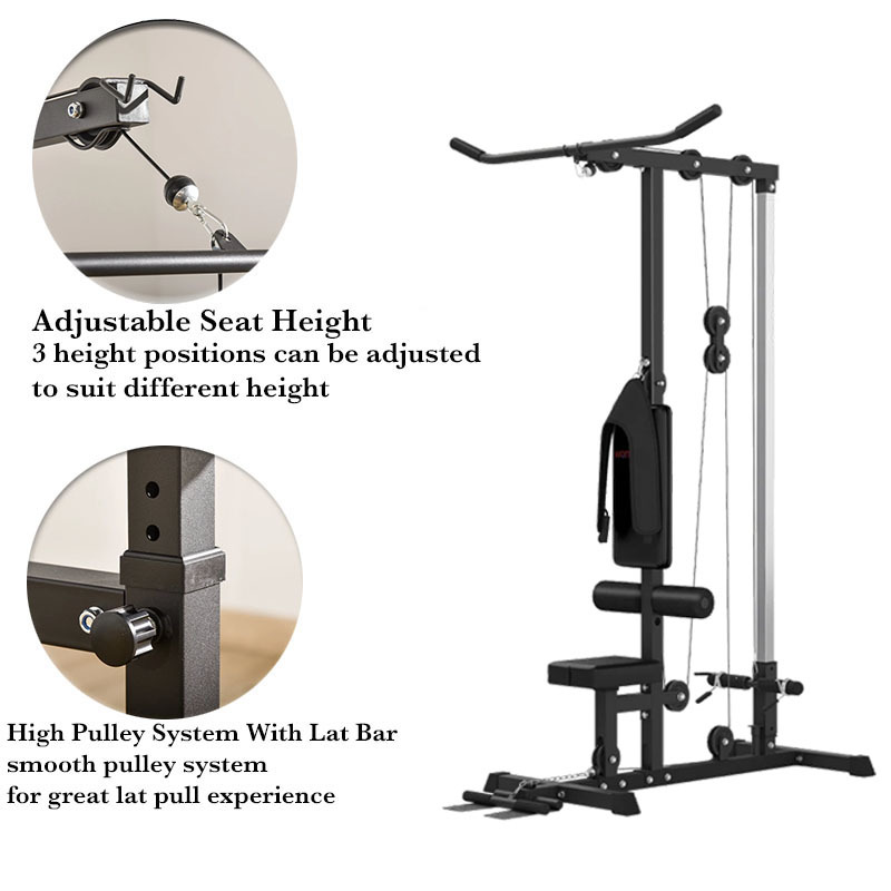 300KG Bumper Plates + Cable Machine