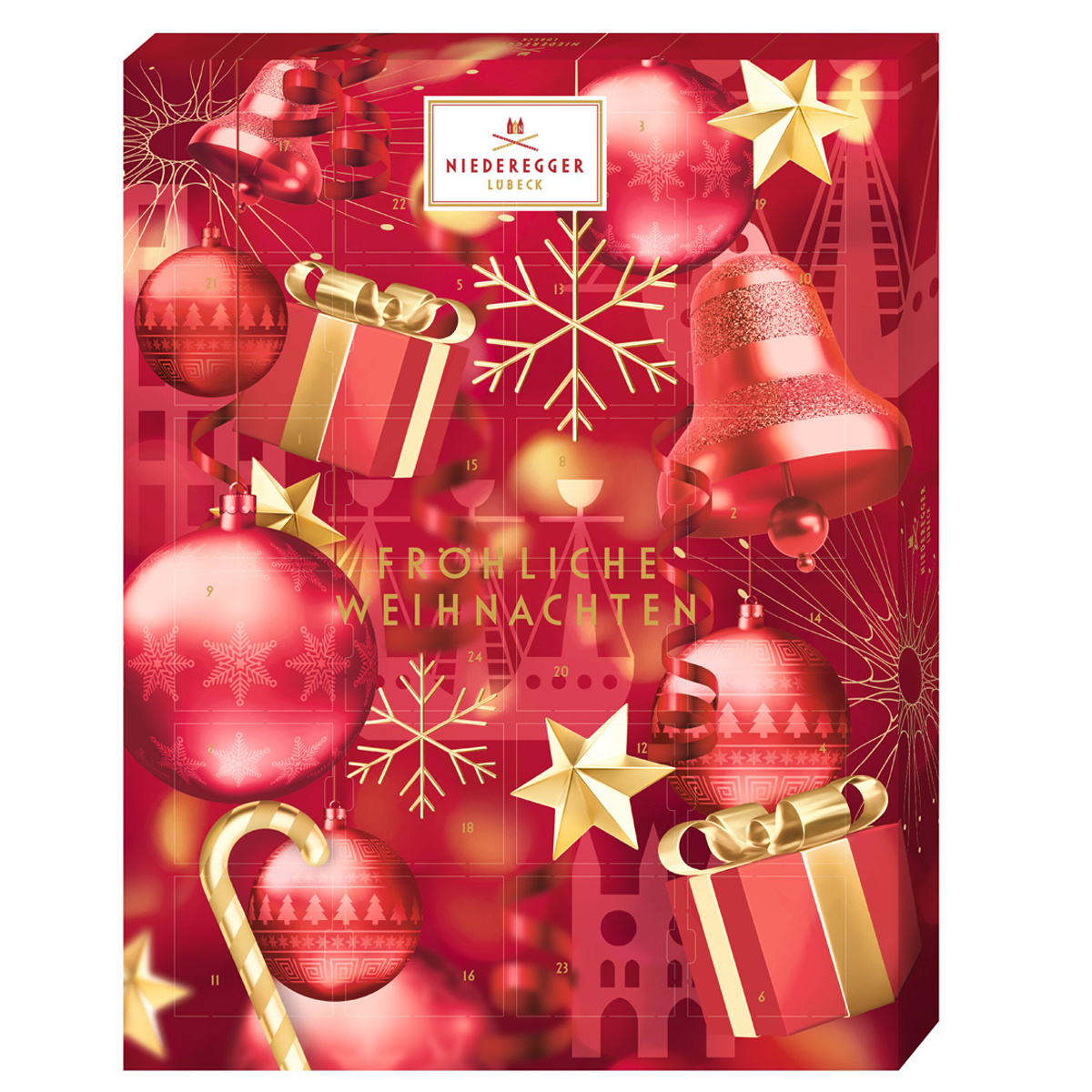 Image of Niederegger Advent Calendar Glamour Specialties 23pcs Assorted 168g