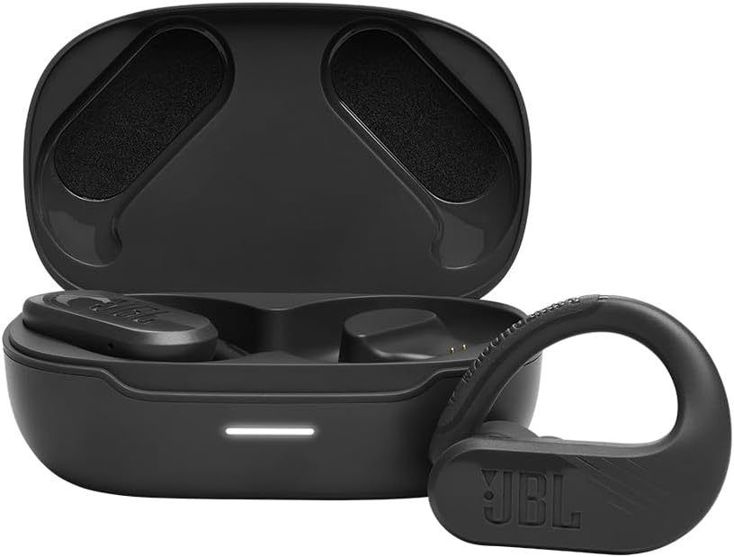 JBL Endurance Peak 3 Wireless Active Earphones with IP68 Waterproofing, Up to 50 Hours of Battery Life, Black