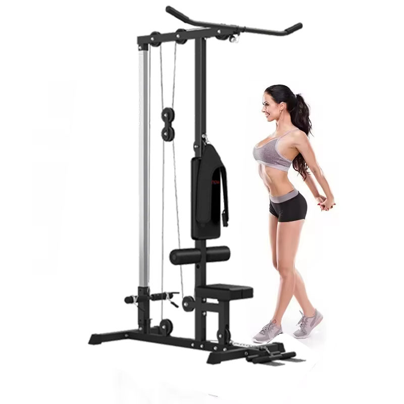 150kg Bumper Plates Set with Cable Machine