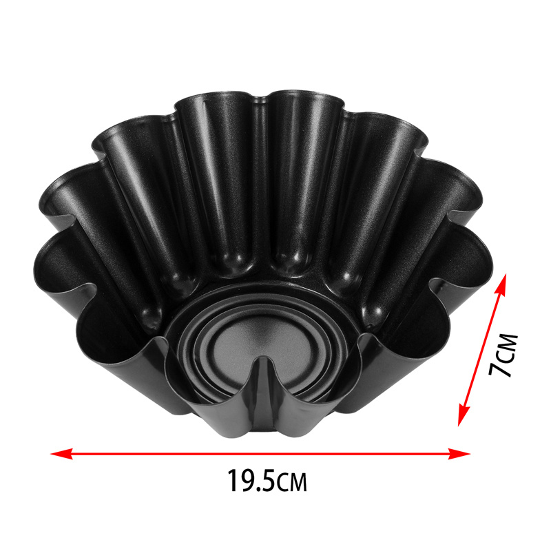 TEMU Los moldes para tartaletas FLANERO están disponibles en varios tamaños. Su diseño de encaje el de forma uniforme y rápida, que también