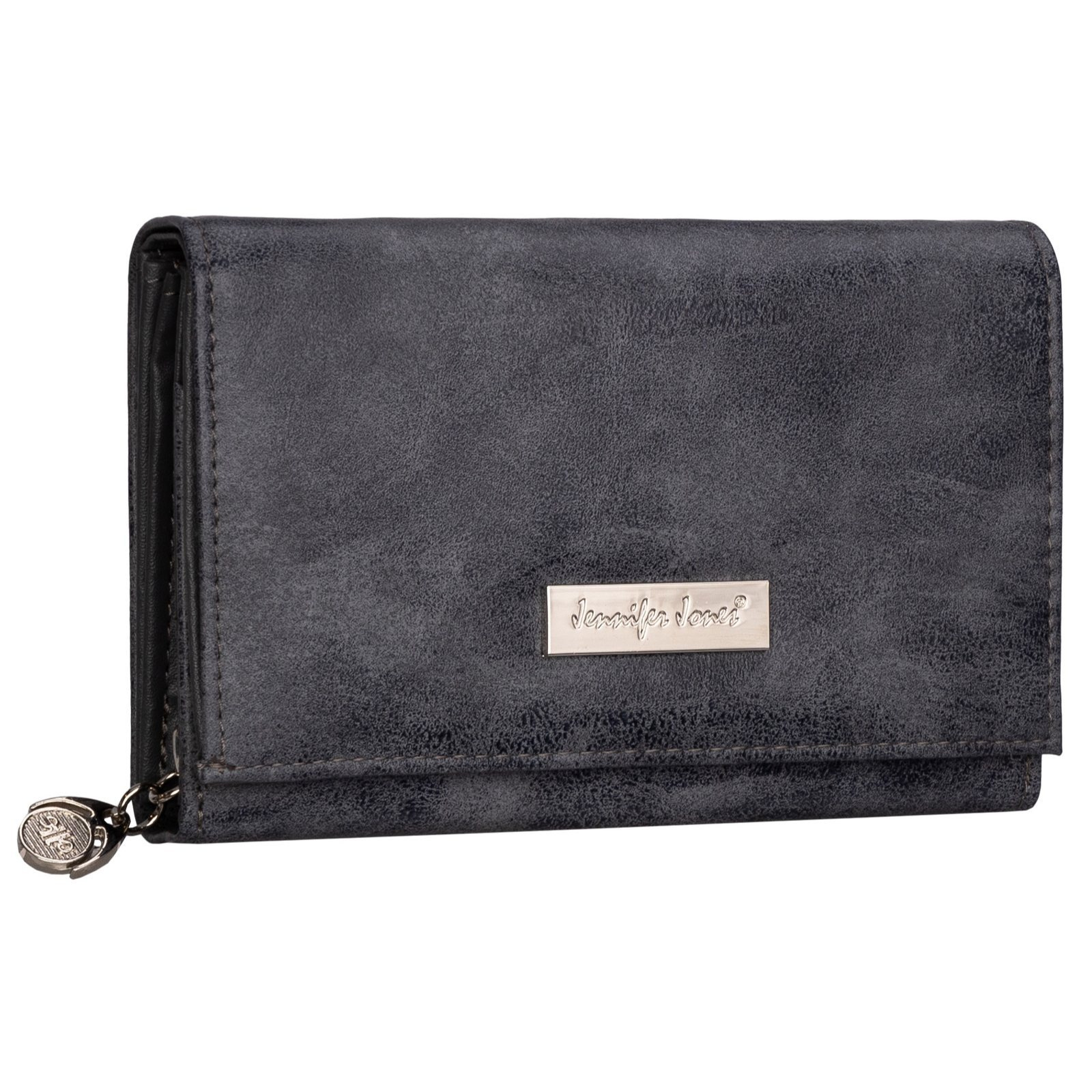 Ladies' Wallet Purse Leatherette Grey
