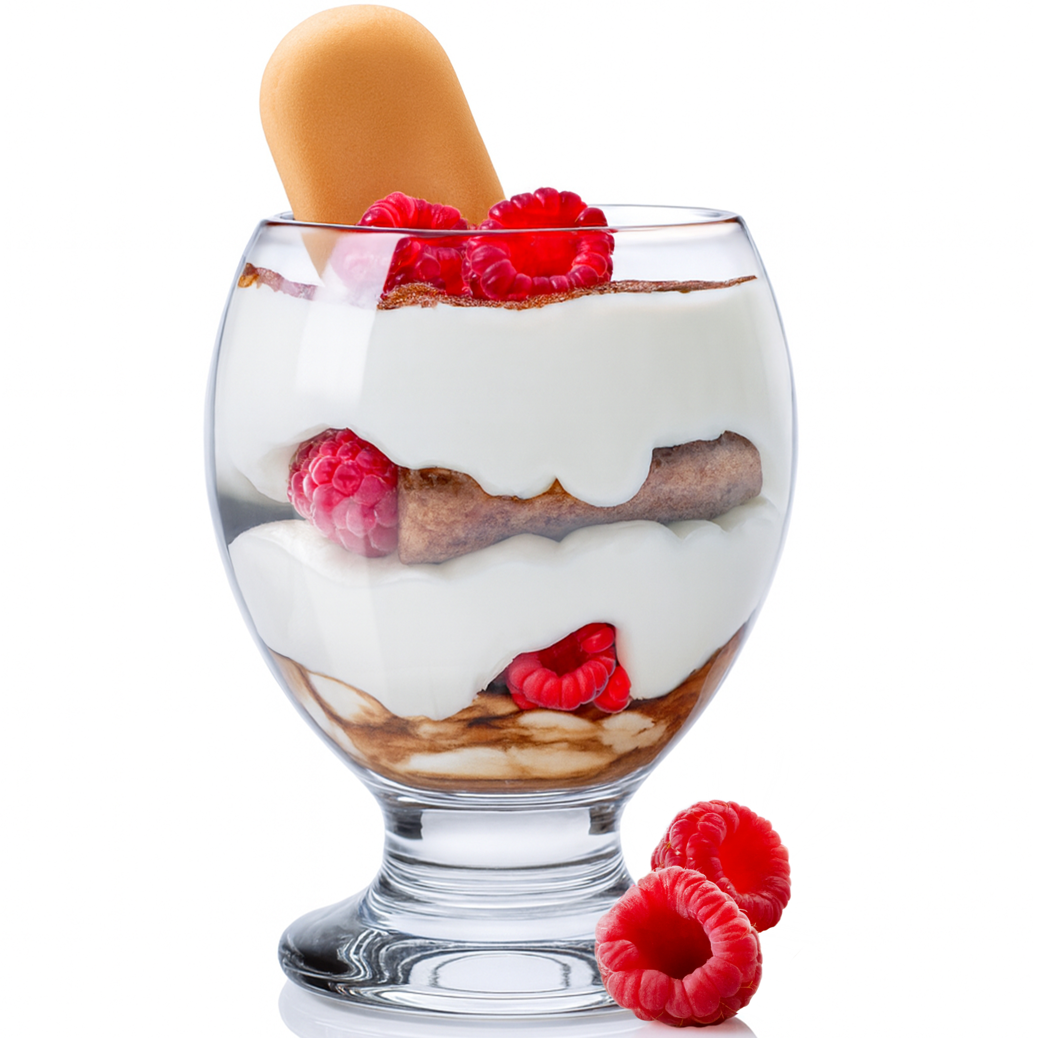 Image of Ice Cream Bowls 280 Ml, 6/12pcs Set Dessert Glasses Glass, Ideal Ice Cups For , Dessert, Tiramisu, Pudding, Ice Cream, Cotta