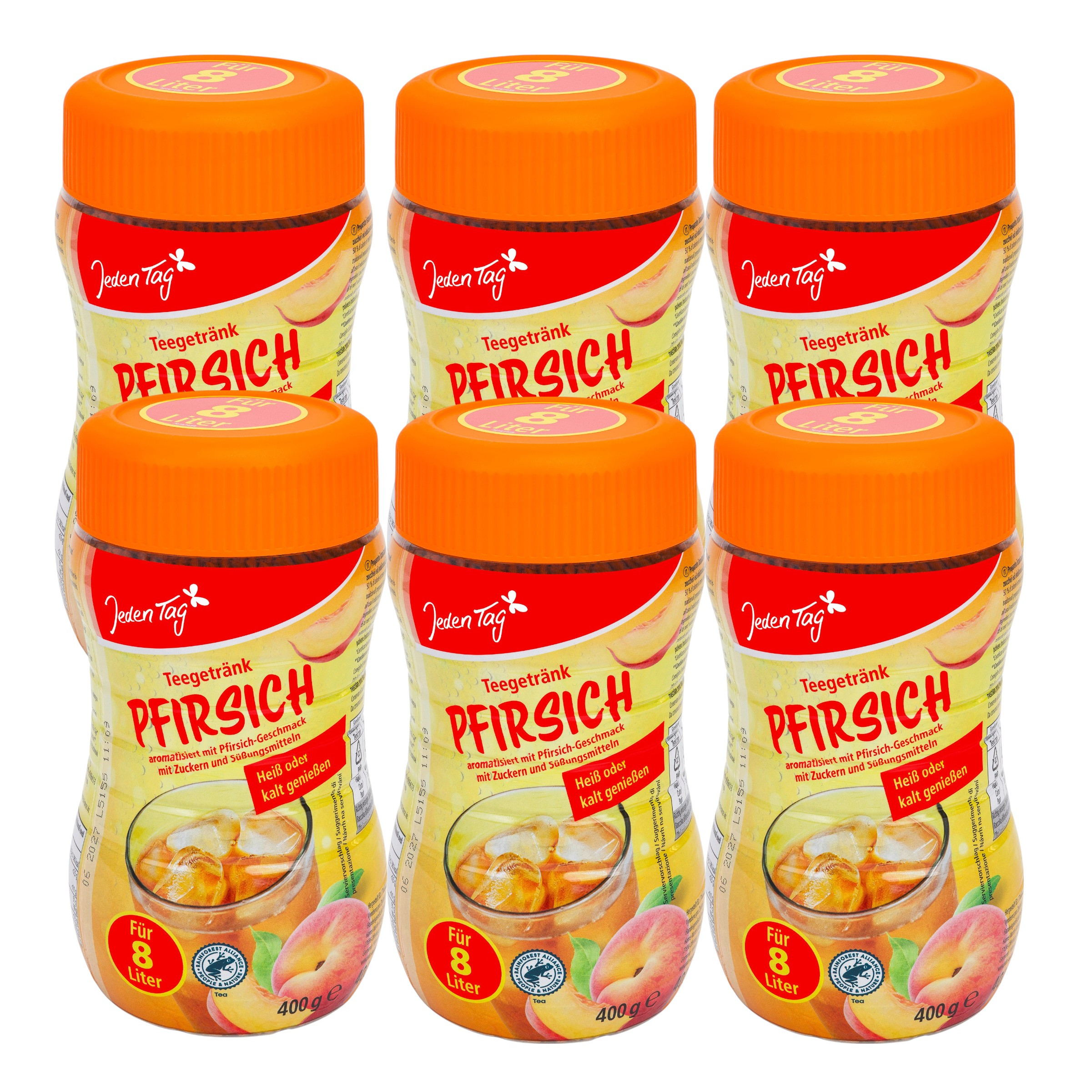 Everyday Peach Tea Drink Instant Mix 400g (6-pack)