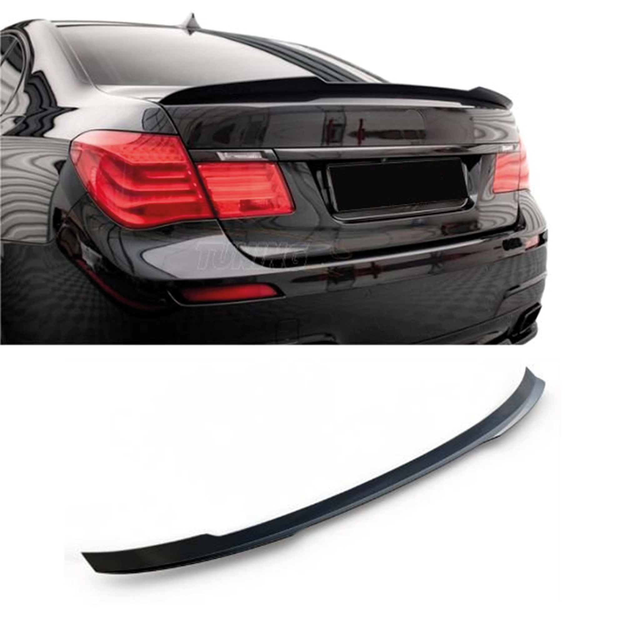 Rear Spoiler For F01 2009-2013 Trunk Spoiler Gloss Abs Plastic Enhances & Style, Car Exterior Upgrade | Dynamic Design | Highquality Spoiler