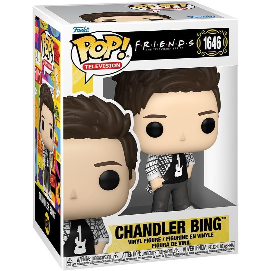 TEMU Funko Pop! Television - Chandler Vinyl Figure #1646