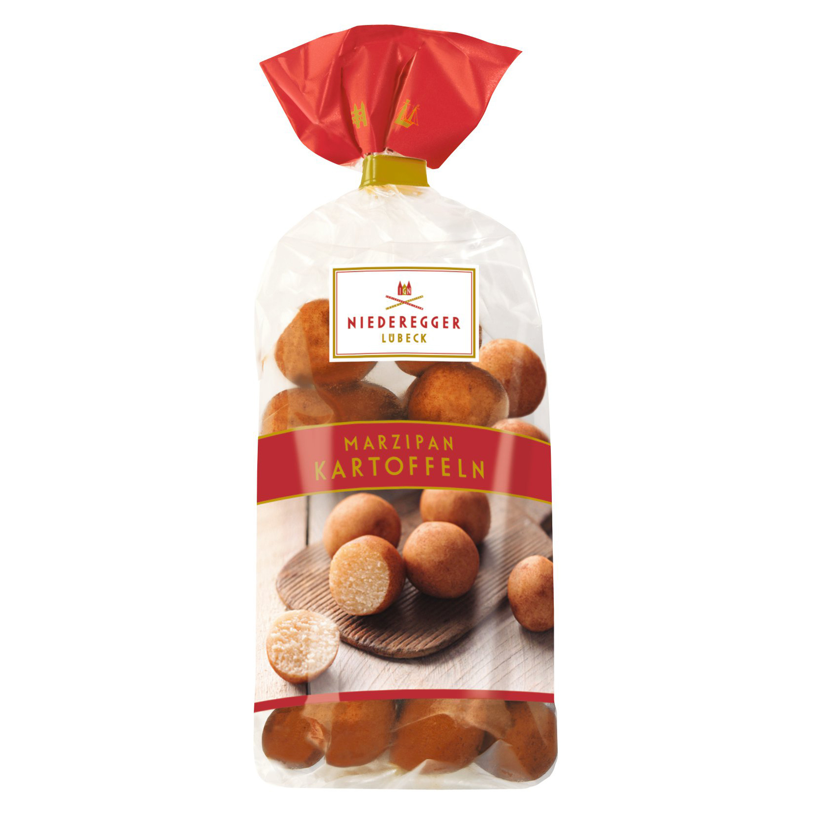 Image of J.g. Niederegger Gmbh & Co. Kg Niederegger Juicy Marzipan Potato In Bag, 150 G, 2-pack