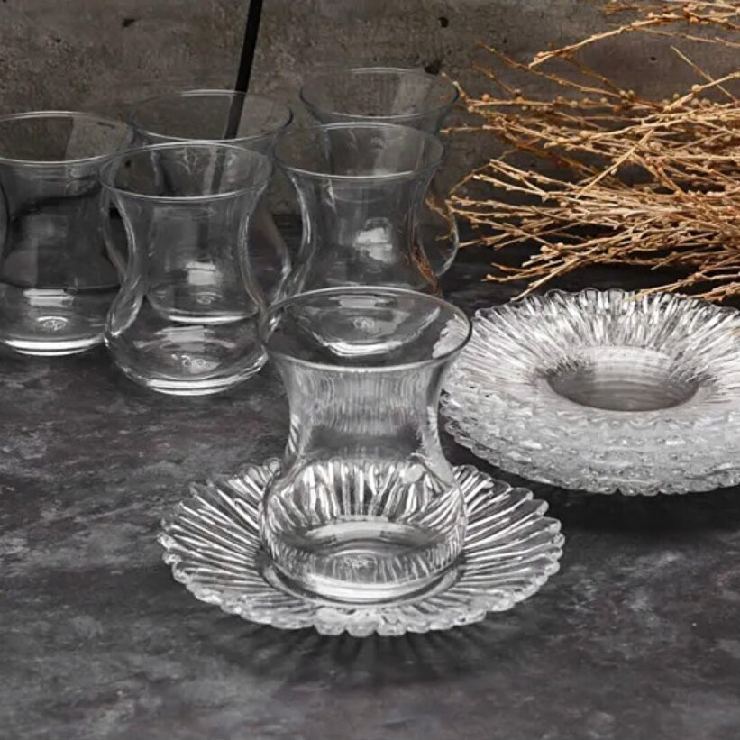 Pasabahce Aurora Teeteller 6pcs Underplate For Tea Glasses Transparent | , , Ideal For & Leisure – Now!
