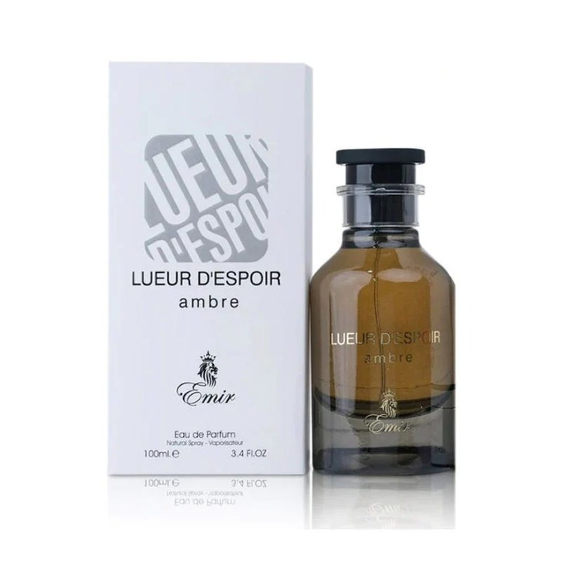 Image of Paris Corner Lueur D' Amber 100ml * Edp Perfumed Water Arabic Perfumes For Men Male Original Scent For Him Universal Unisex