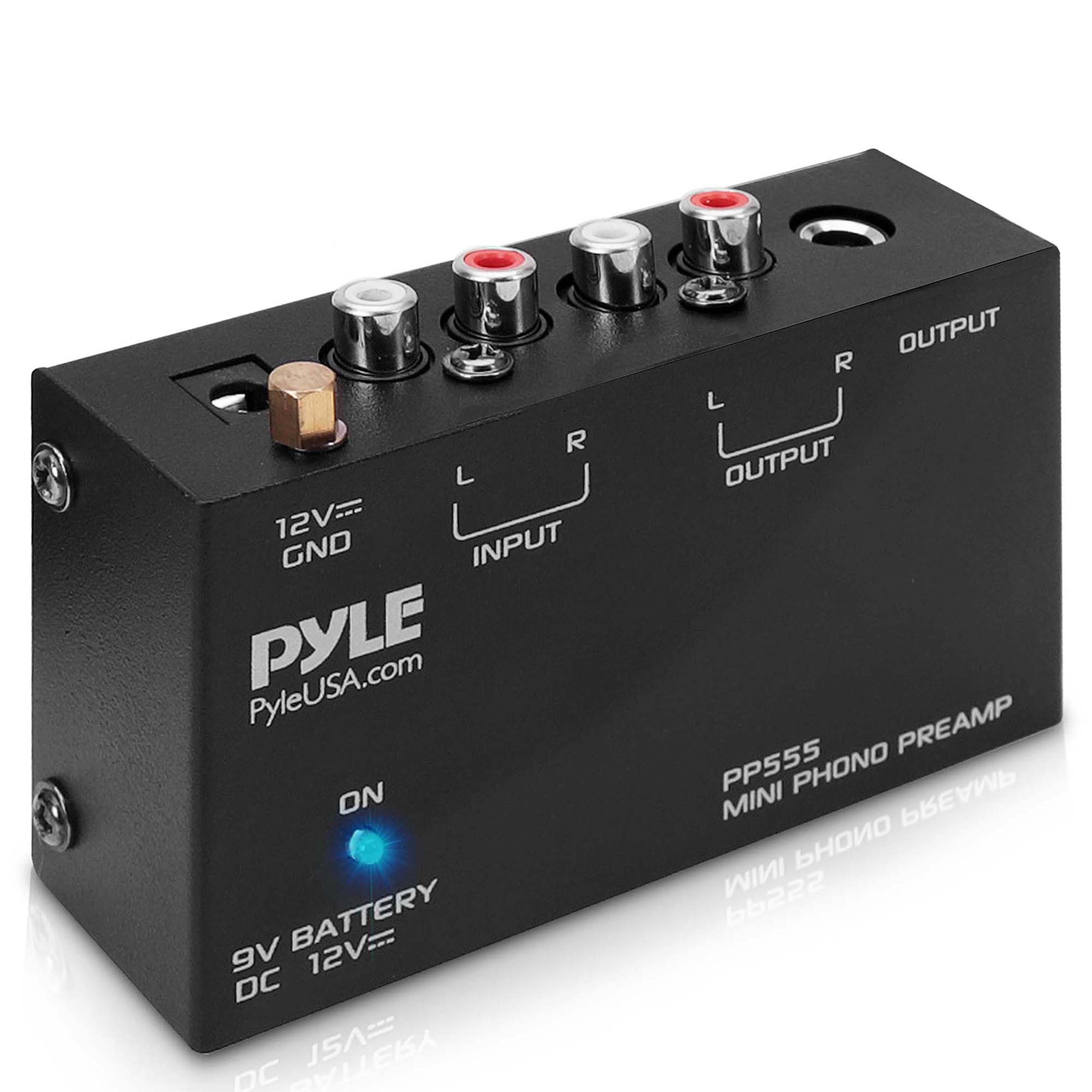 Image of Stereo Amplifier – Phono Preamp – Phono Amplifier For Turntables With Rca Input & Output As A Turntable Amplifier, Sound Amplifier With Noise, Battery Or Mains Powered