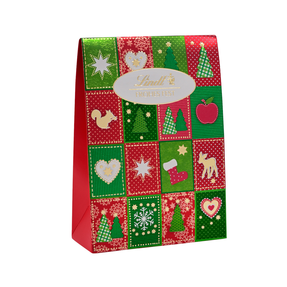 Lindt Happy Holidays Bag Of Chocolates With Various Fillings 137g