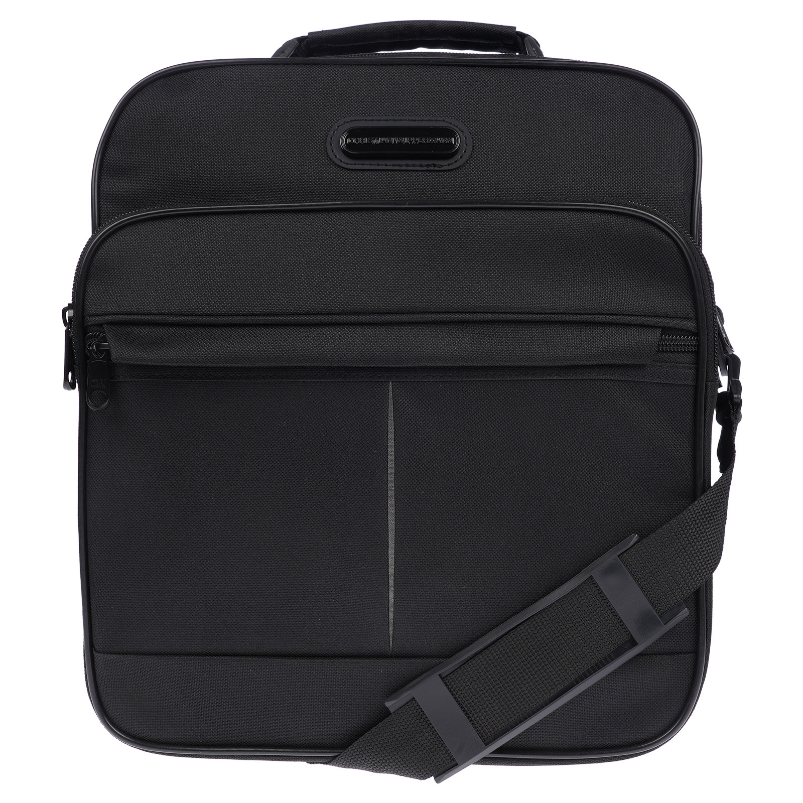 Christian Wippermann Men's Women's Crossbody Bag Work Bag Men' Landscape Format Black