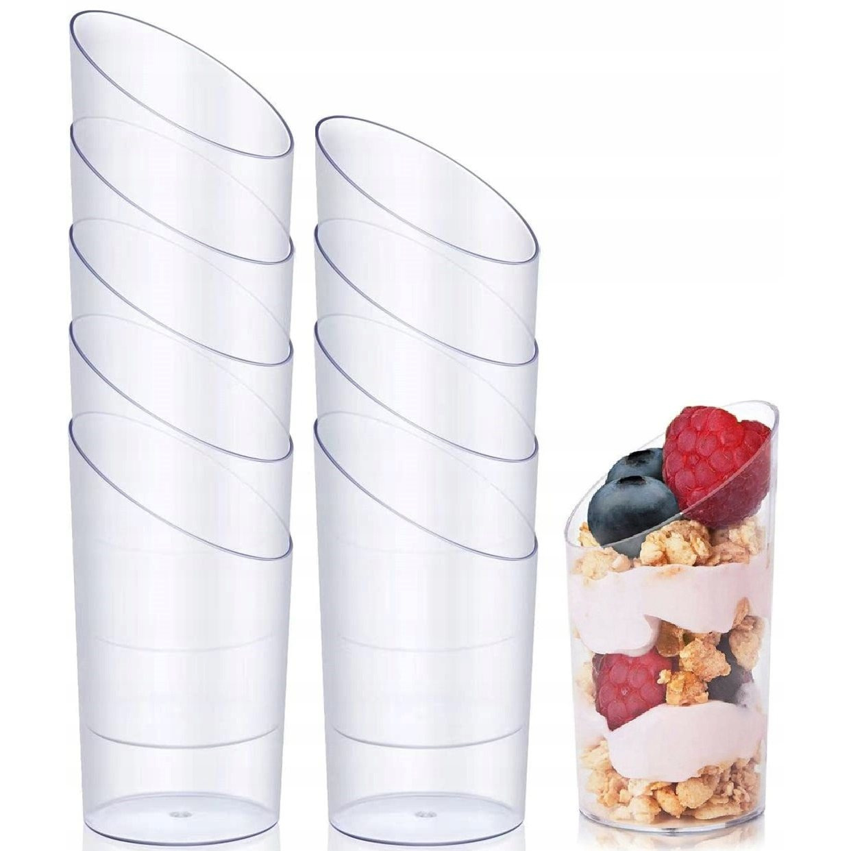 TEMU Dessert Cup Set, 65ml, 20pcs, High Quality, Ideal For Daily Use, Professional Brand Product For Demanding Customers