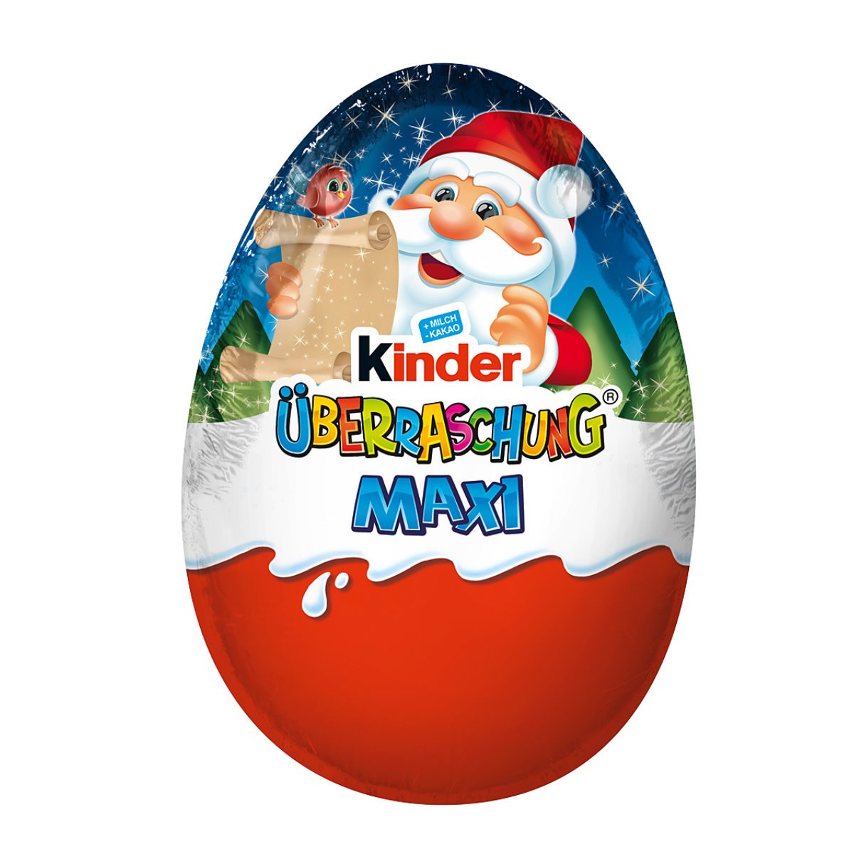 Image of Surprise Maxi Egg Made Of Whole Milk Chocolate With Figure 100g 6-pack