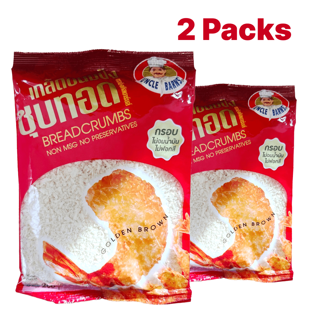 2 Packs Uncle Barns' Breadcrumbs 2×200g