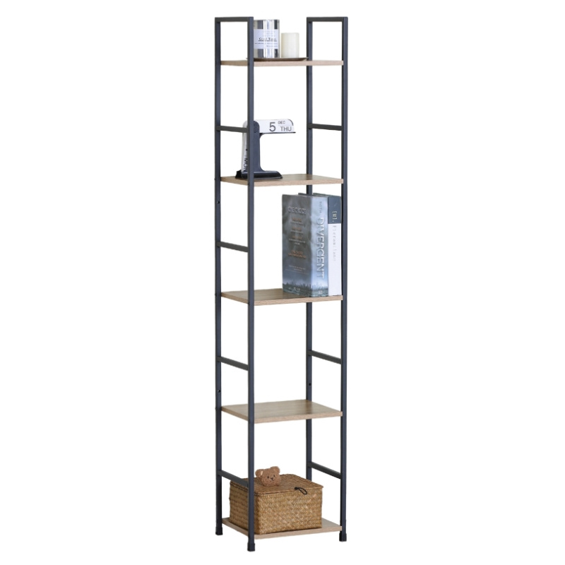 TEMU HOME Estantería de Metal y Madera MDF - 3, 4 o 5 Baldas - Diseñada para combinar resistencia y , es para , oficinas, tiendas o zonas de