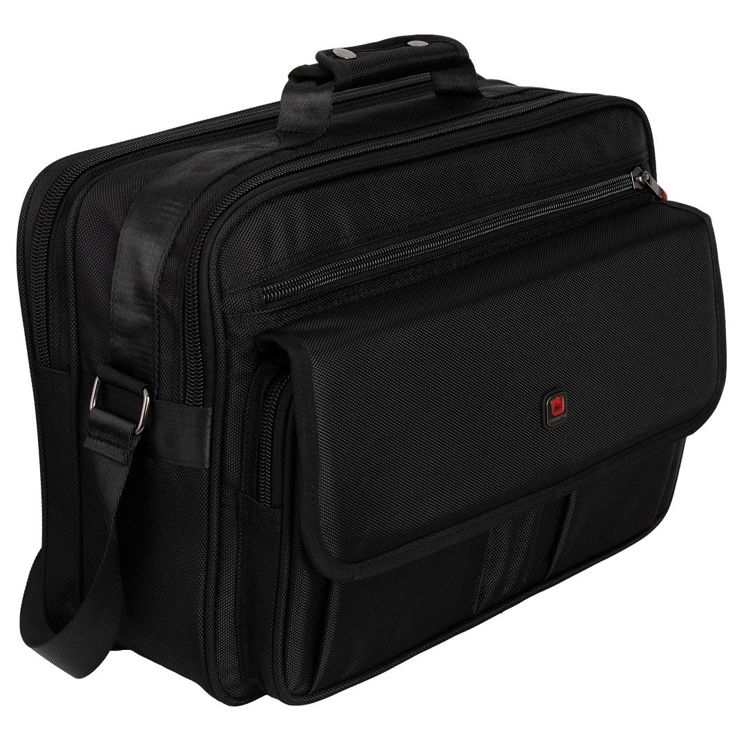 E-shop Arbeitstasche Umhängetasche Herrentasche Schwarz XXL