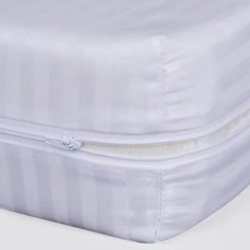 TEMU Protector De Colchón 135x190 150x190 90x190 105X190CM 25cm Cutí Cierre Con Cremallera en L Muy Fácil de Colocar No Plancha Muy Save y No Encoje
