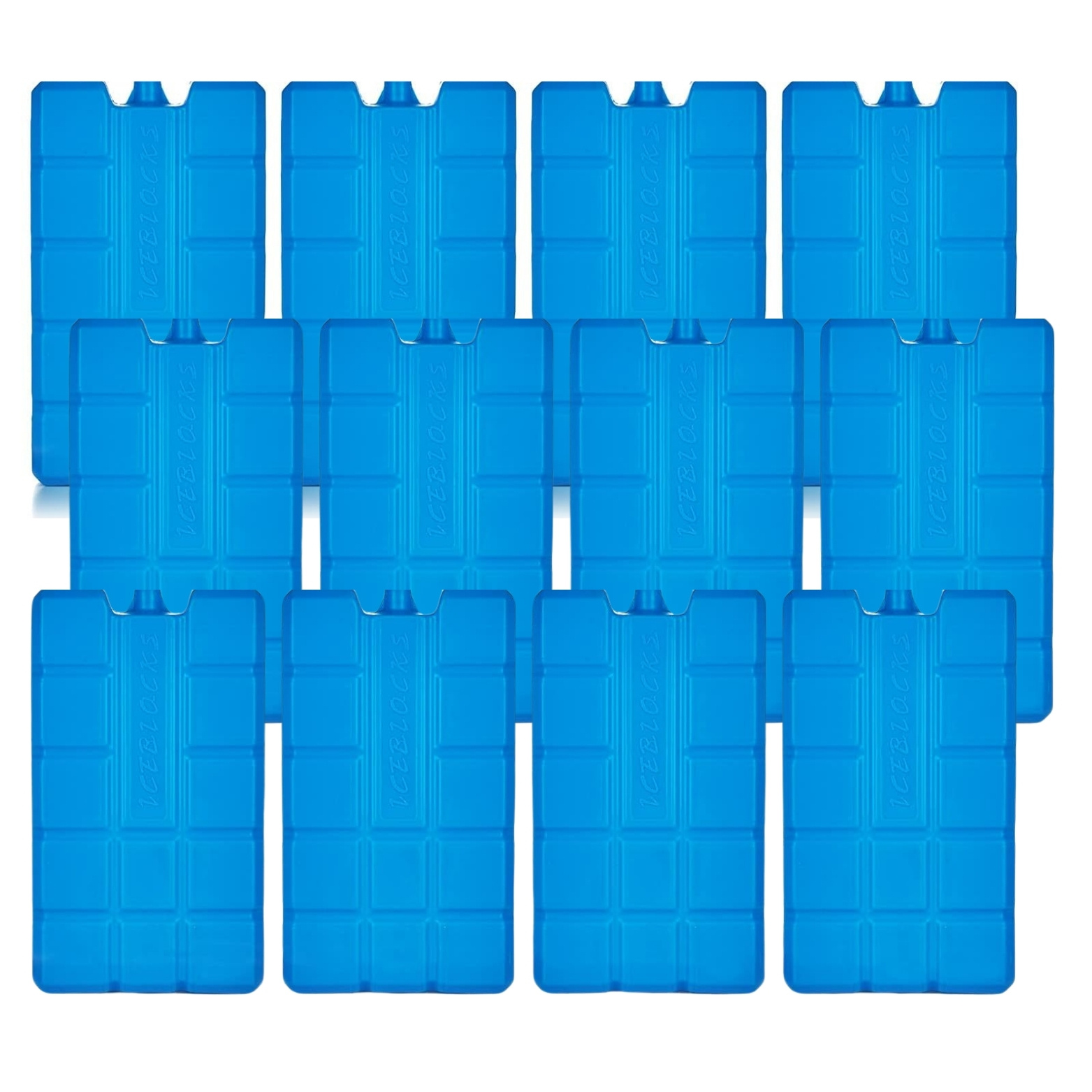 E-shop 12 Kühlakkus a 200ml Kühlpacks Kühlelemente 15 x 8 x 2 cm
