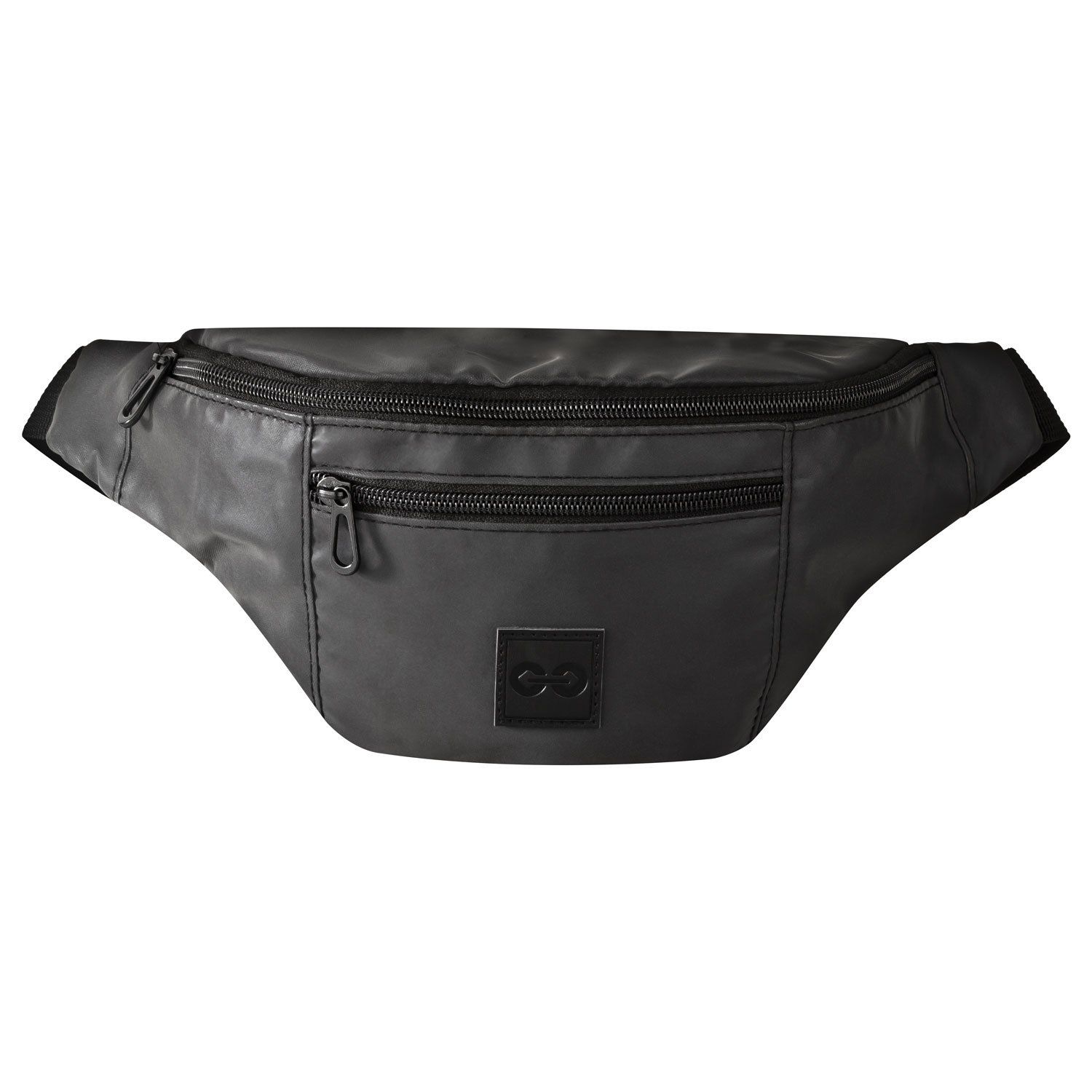 Image of Urban Bicycle Waist Bag For Black - Vegan & Stylish Hip Bag - Small Bag For , Festivals & Travel