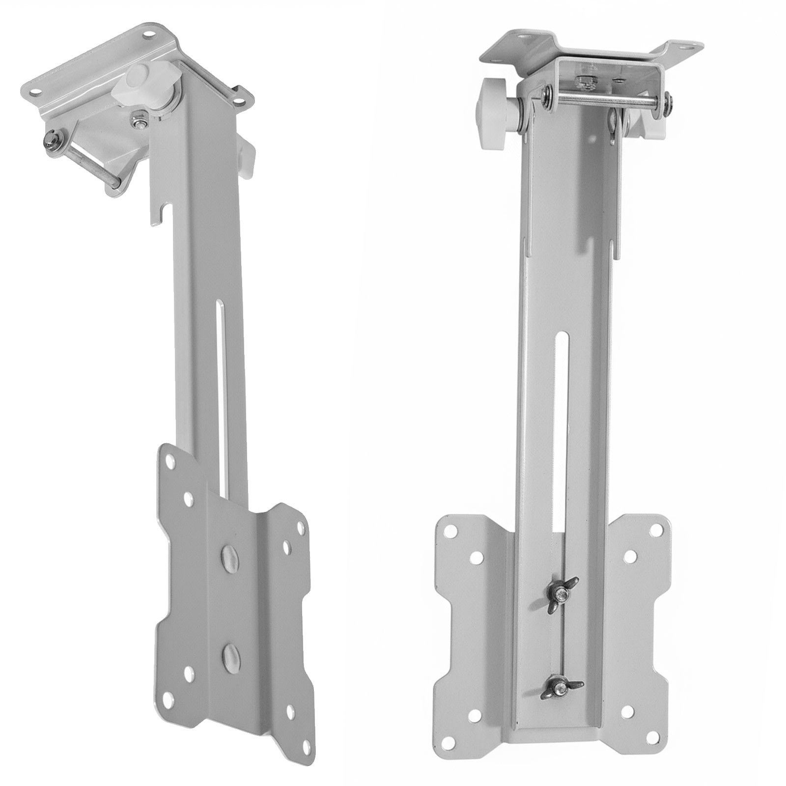 Tv Ceiling Mount For 11-27 Inch Lcd Led Oled, Foldable Adjustable, For Roof Motorhome Rv Camping, Vesa 75 100