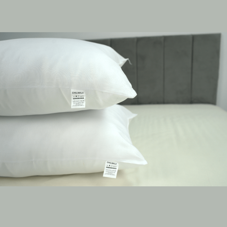 Chilimilii 4 Pack Hollow fiber Bed Pillows Bounce Back Anti-Allergy & Hotel Quality Support