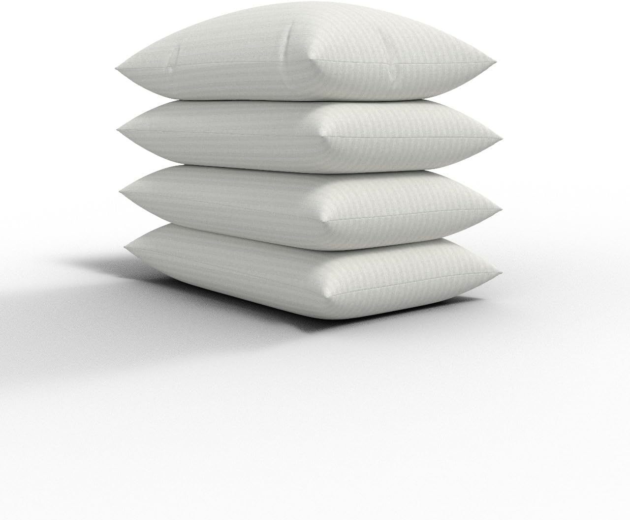 ELAFY 2 BHS Stripe Pillows – Luxury Soft & Smooth Bed Pillows | Breathable, Lightweight & Durable | Wrinkle Resistant, Easy Care & Elegant Stripe Finish | Perfect for Home, Guest Room & Hotel Bedding