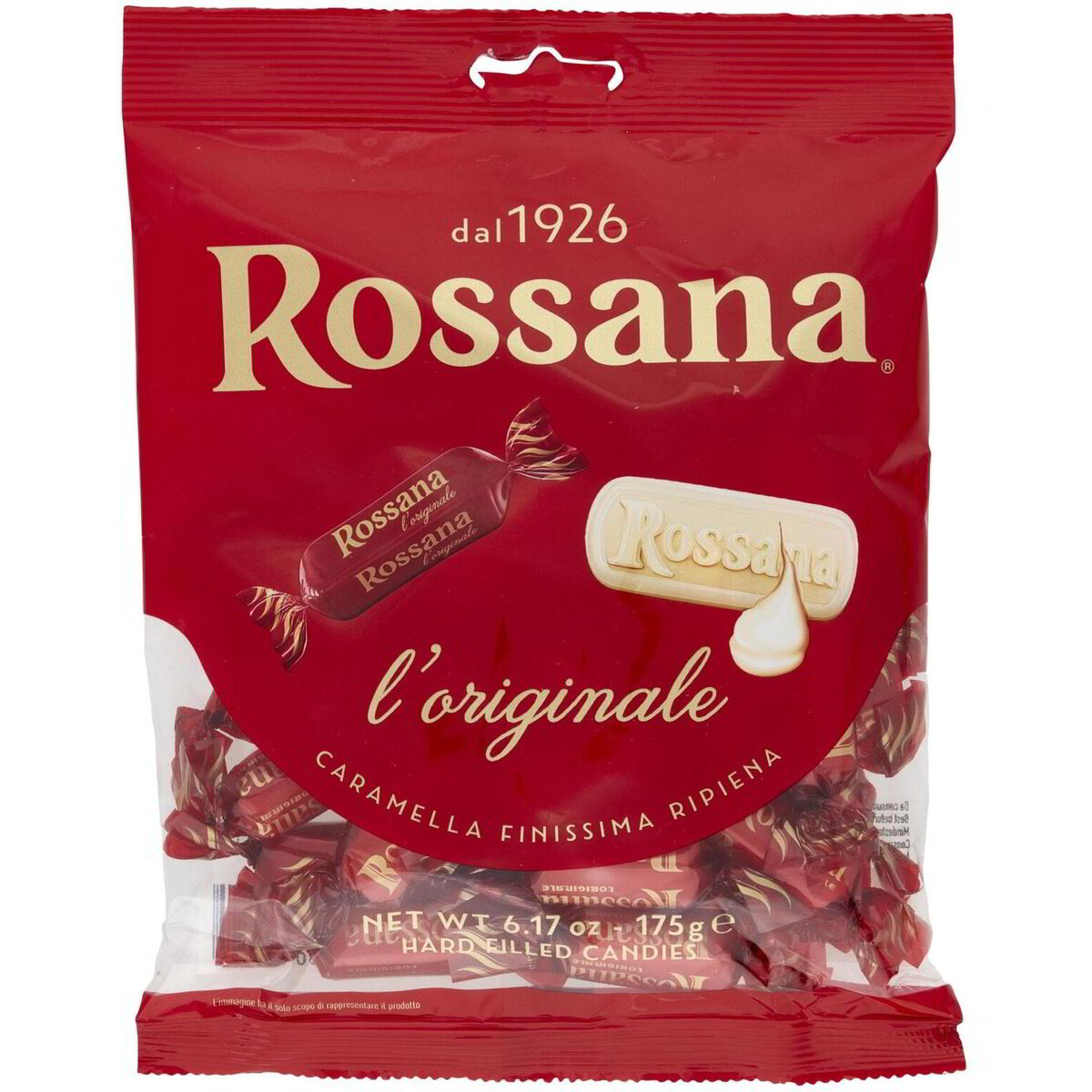 TEMU CARAMELLE ROSSANA L'ORIGINALE 6 Sacchetti da 175gr