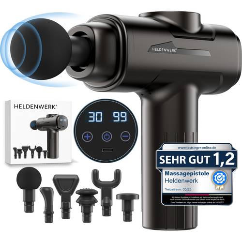 massage gun including heads 30 with usb and lcd touchscreen i muscle massage device massage gun muscle massage gun muscle pistol