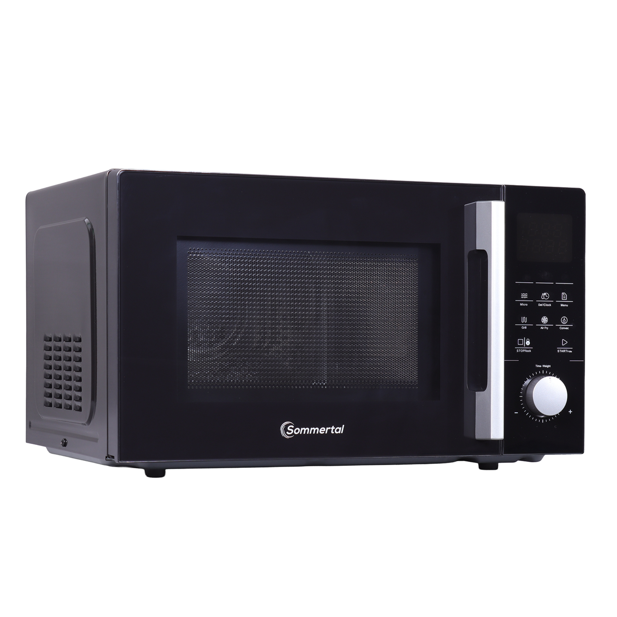 Image of 4in1 Microwave Mw-2200 25l | Touch | Grill | Hot Air | 8 Programs | 99 Min Timer | Child Safety Lock | Start | Rack | Pan